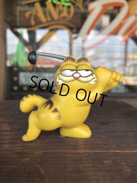 画像1: 80s Vintage Garfield PVC Figure (A559)   (1)