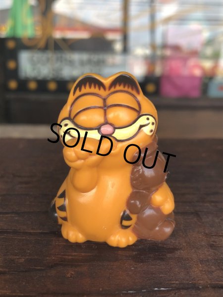画像1: 80s Vintage Garfield PVC Figure (A550)   (1)
