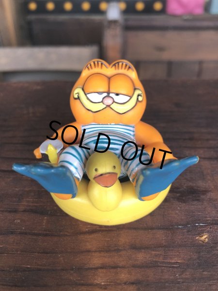 画像1: 80s Vintage Garfield PVC Figure (A558)   (1)