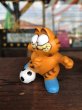 画像4: 80s Vintage Garfield PVC Figure (A543)   (4)