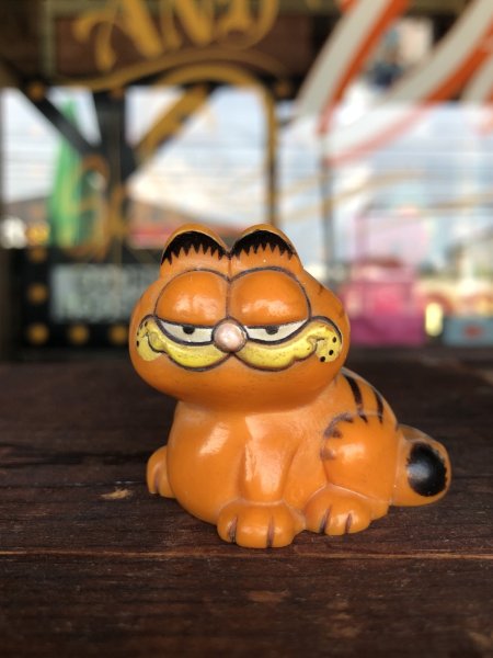 画像1: 80s Vintage Garfield PVC Figure (A563)   (1)