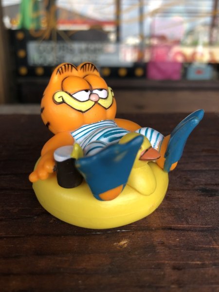 画像2: 80s Vintage Garfield PVC Figure (A558)   (2)