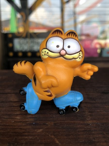 画像1: 80s Vintage Garfield PVC Figure (A556)   (1)