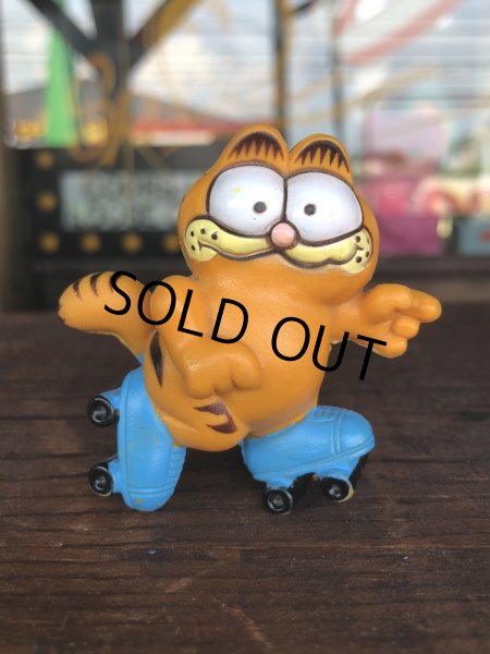 画像1: 80s Vintage Garfield PVC Figure (A556)   (1)