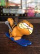 画像1: 80s Vintage Garfield PVC Figure (A554)   (1)