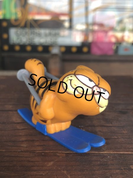 画像1: 80s Vintage Garfield PVC Figure (A554)   (1)