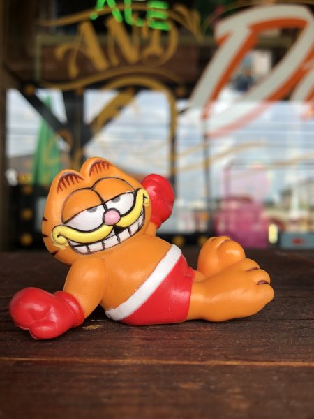 画像1: 80s Vintage Garfield PVC Figure (A539)   (1)