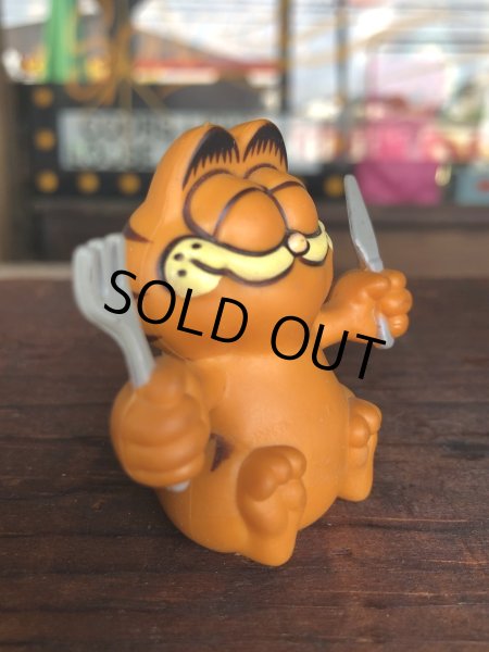 画像2: 80s Vintage Garfield PVC Figure (A549)   (2)