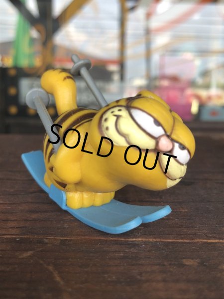 画像1: 80s Vintage Garfield PVC Figure (A553)   (1)