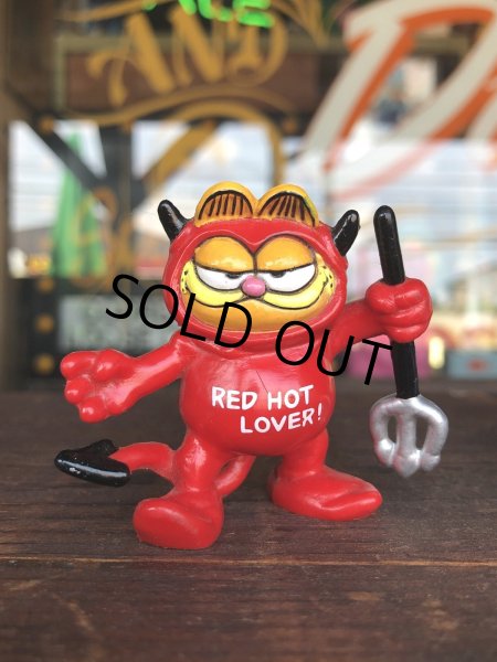 画像1: 80s Vintage Garfield PVC Figure (A561)   (1)