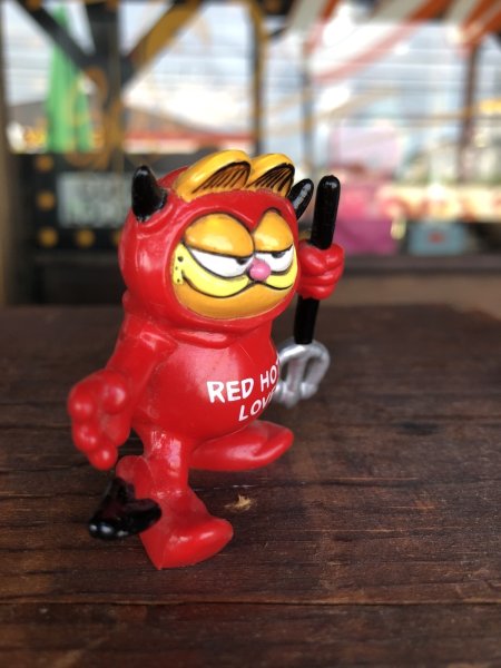 画像2: 80s Vintage Garfield PVC Figure (A561)   (2)