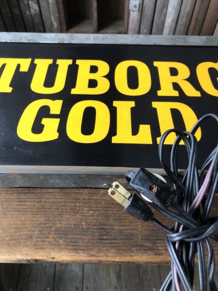 画像17: Vintage Advertising TUBORG GOLD Beer Lighted Store Display Sign (A564)  (17)