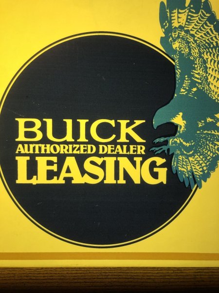 画像29: Vintage Advertising Buick AN ALTERNATIVE TO OWNERSHIP Lighted Store Display Sign (A568)  (29)
