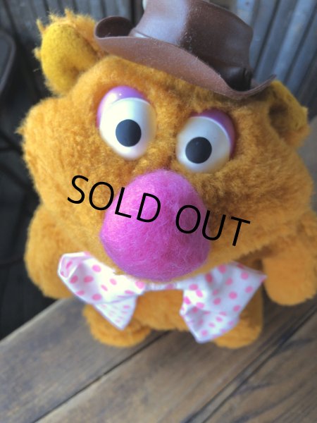 画像7: 70s Vintage Fisher Price The Muppet Show Fozzie Bear Plush Doll (A569) (7)