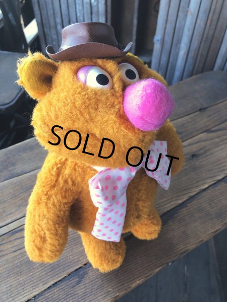 画像6: 70s Vintage Fisher Price The Muppet Show Fozzie Bear Plush Doll (A569) (6)