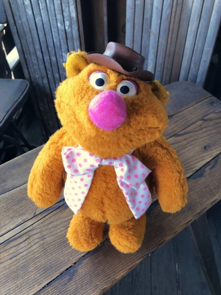 画像1: 70s Vintage Fisher Price The Muppet Show Fozzie Bear Plush Doll (A569) (1)