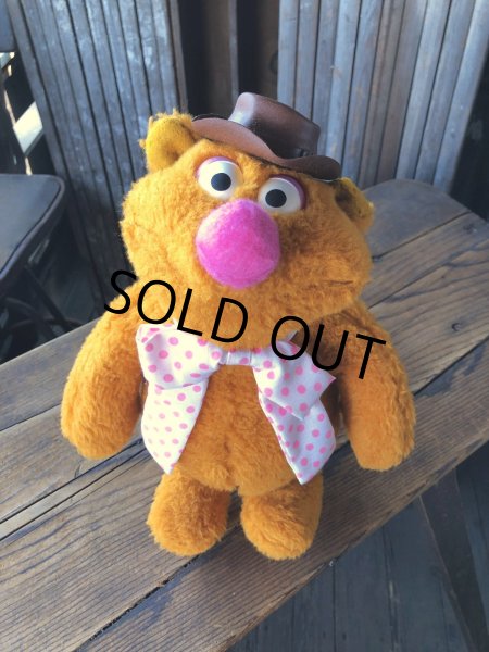 画像1: 70s Vintage Fisher Price The Muppet Show Fozzie Bear Plush Doll (A569) (1)