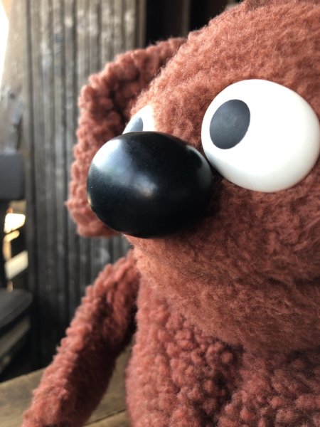 画像9: 70s Vintage Fisher Price The Muppet Show Rowlf the Dog Plush Doll (A571) (9)