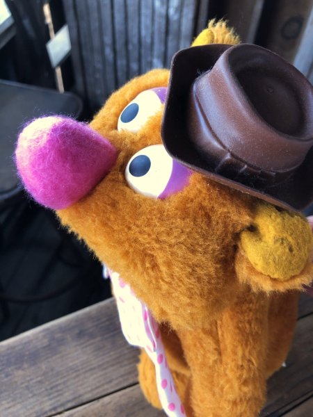 画像8: 70s Vintage Fisher Price The Muppet Show Fozzie Bear Plush Doll (A569) (8)