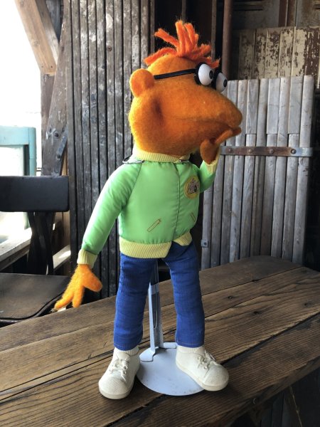 画像2: 70s Vintage Fisher Price The Muppet Show SCOOTER Plush Doll (A570) (2)