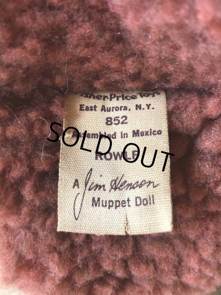 画像11: 70s Vintage Fisher Price The Muppet Show Rowlf the Dog Plush Doll (A571) (11)