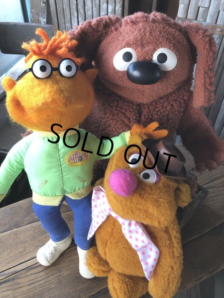 画像15: 70s Vintage Fisher Price The Muppet Show SCOOTER Plush Doll (A570) (15)