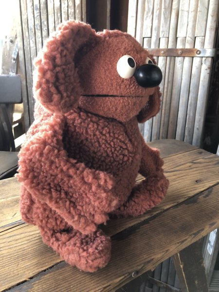 画像4: 70s Vintage Fisher Price The Muppet Show Rowlf the Dog Plush Doll (A571) (4)