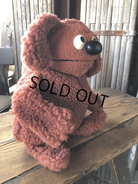 画像4: 70s Vintage Fisher Price The Muppet Show Rowlf the Dog Plush Doll (A571) (4)