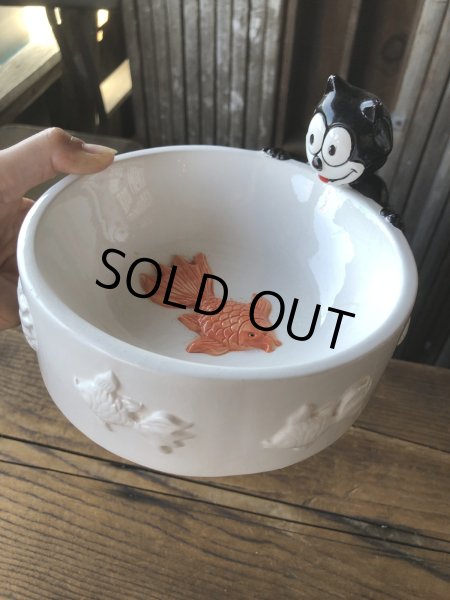画像20: 90s Vintage Felix The Cat Ceramic Bowl (A569) (20)