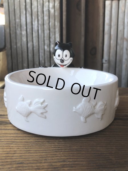 画像6: 90s Vintage Felix The Cat Ceramic Bowl (A569) (6)