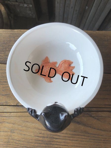 画像4: 90s Vintage Felix The Cat Ceramic Bowl (A569) (4)