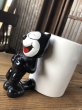 画像8: 90s Vintage Felix The Cat Ceramic 3D Mug Cup w/box (A568) (8)