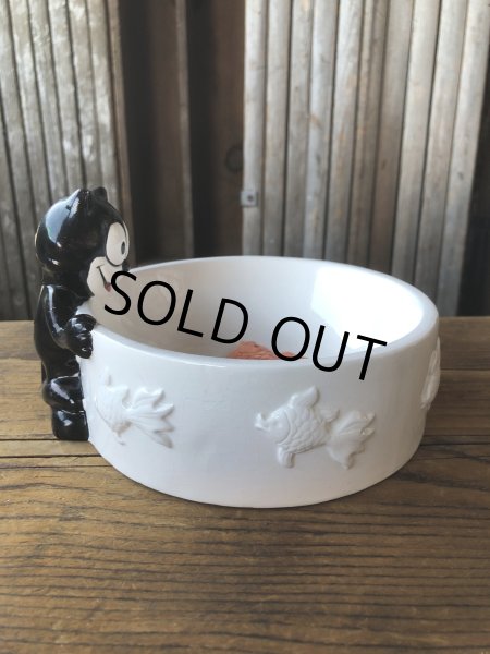 画像5: 90s Vintage Felix The Cat Ceramic Bowl (A569) (5)