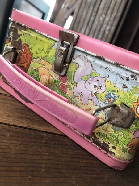 画像6: 80s Vintage Lunch Box Rose Petal Place (A571) (6)