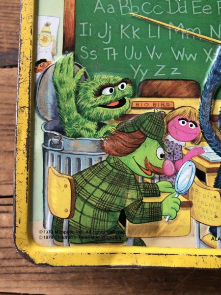 画像10: 70s Vintage Lunch Box Sesame Street (A573) (10)