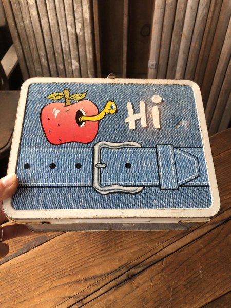 画像10: 70s Vintage Lunch Box Hi  My Lunch (A572) (10)