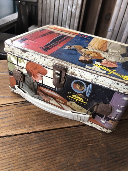 画像6: 60s Vintage Lunch Box Secret Agent (A577) (6)