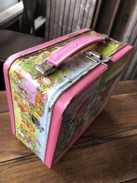 画像2: 80s Vintage Lunch Box Rose Petal Place (A571) (2)