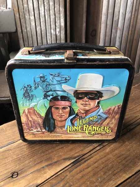 画像1: 80s Vintage Lunch Box The Legend of the Lone Ranger (A575) (1)