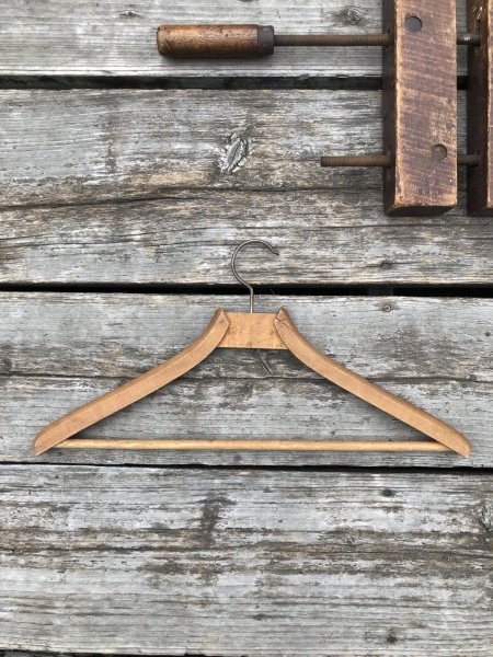 画像7: Vintage USA Advertising Wood Hanger C.D.Paine & Son (A593) (7)