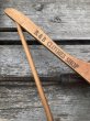 画像4: Vintage USA Advertising Wood Hanger B&B CLOTHES SHOP (A580) (4)
