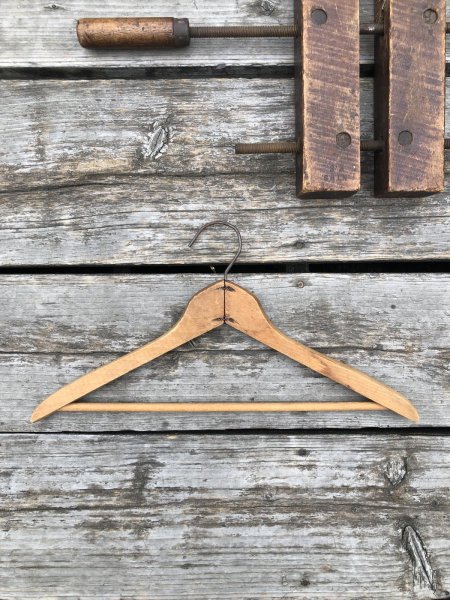 画像6: Vintage USA Advertising Wood Hanger Phil Schwartz (A583) (6)
