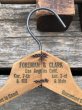 画像2: Vintage USA Advertising Wood Hanger FOREMAN & CLARK (A591) (2)