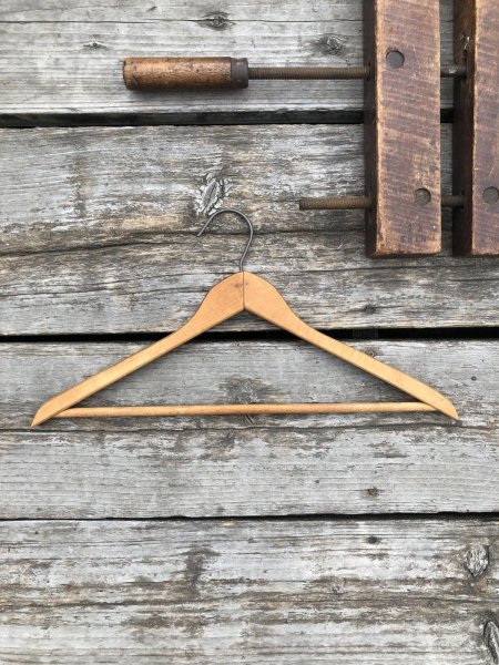 画像6: Vintage USA Advertising Wood Hanger IS.KOWALSKI Inc. (A589) (6)