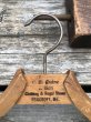 画像2: Vintage USA Advertising Wood Hanger C.D.Paine & Son (A593) (2)
