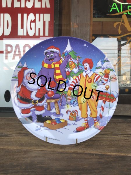 画像1: Vintage McDonalds Plastic Plate 2000 (A600) (1)