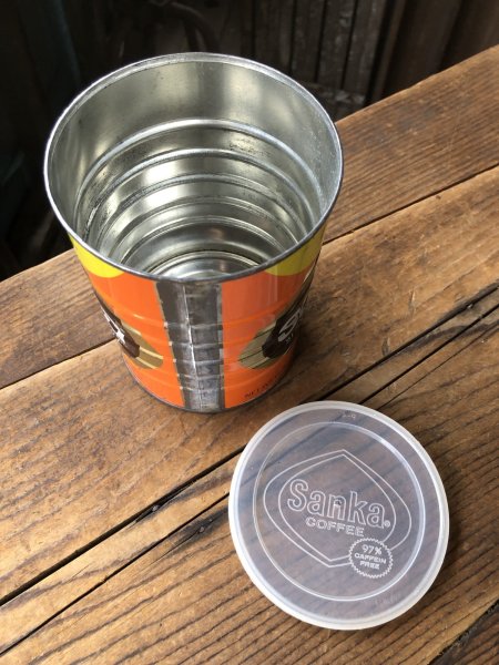 画像6: Vintage Coffee Tin Sanka (A618) (6)