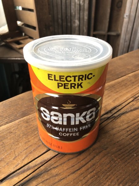 画像3: Vintage Coffee Tin Sanka (A618) (3)