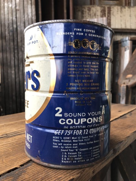 画像3: Vintage Coffee Tin Ehlers (A613) (3)