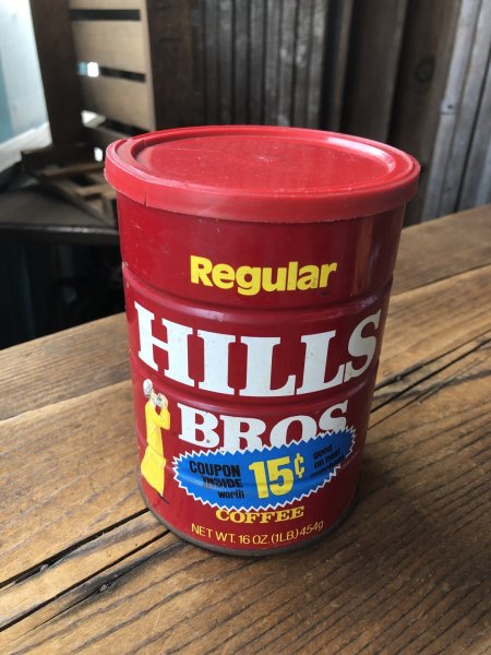画像4: Vintage Coffee Tin HILLS BROS (A620) (4)